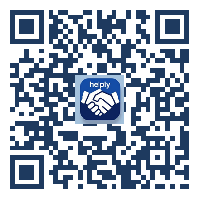 QR code to install the Helply Swiss app on your phone